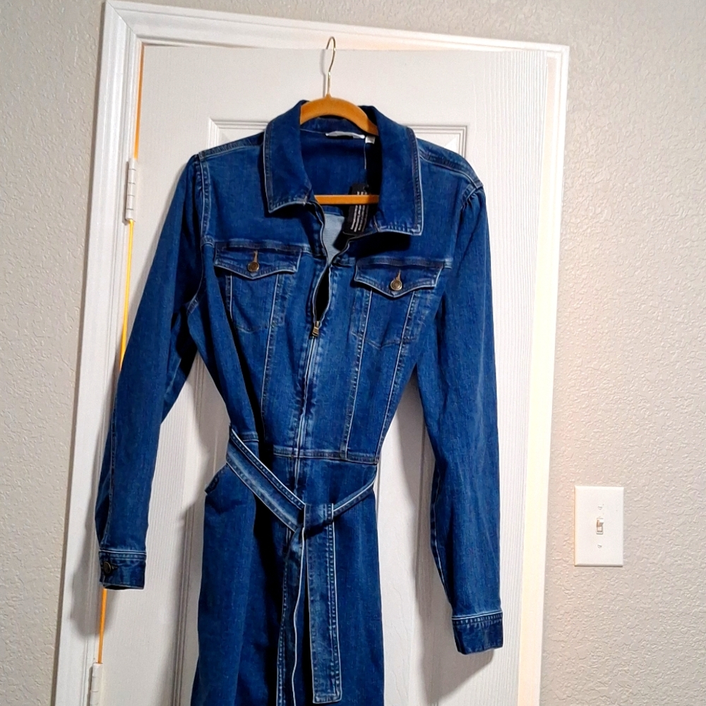 Brand new designer blue Jean dress